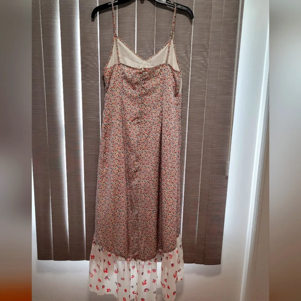 NWOT/ l Love Robson T-strap slip dress